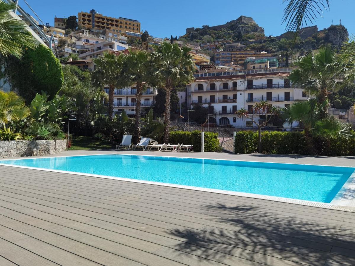 Taormina Lukos House In Center With Pool By Taormina Holidays エクステリア 写真
